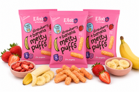 Ella's Kitchen BIO chrupki truskawka z bananem ZESTAW 3 x 20 g