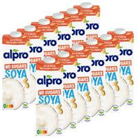 Alpro Napój sojowy niesłodzony 12x1L