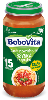 BoboVita Zestaw Mix-1 Obiadków po 15 miesiącu 12x250g		