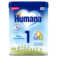 Humana 1 Mleko początkowe od urodzenia 750 g