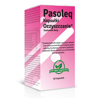 Pasoleq OCZYSZCZANIE TRAWIENIE WYDALANIE krople 60 kapsułek