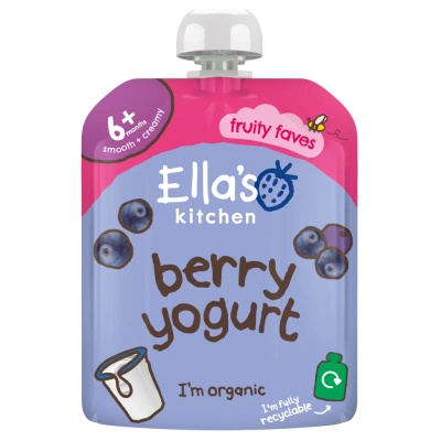 Ella's Kitchen BIO mus jagody z jogurtem 90 g