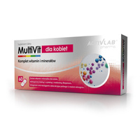 Activlab Pharma MultiVit multivitaminy dla kobiet 60 kapsułek