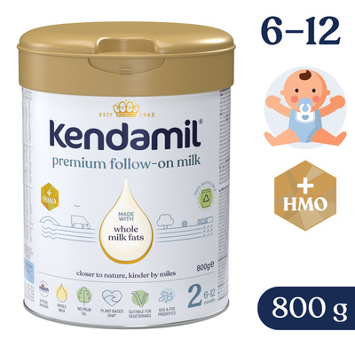 Kendamil 2 mleko następne Premium DHA+ od 6 miesiąca ZESTAW 2x800 g