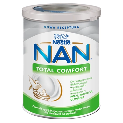 Nestle Nan Expert Total Comfort Żywność specjalnego przeznaczenia medycznego dla niemowląt od urodzenia 400 g