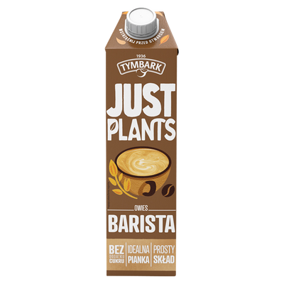 Tymbark Just Plants Napój owies barista 1 l