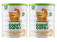 Capricare Junior 3 Mleko uzupełniające w proszku powyżej 12. miesiąca życia ZESTAW 2x800 g
