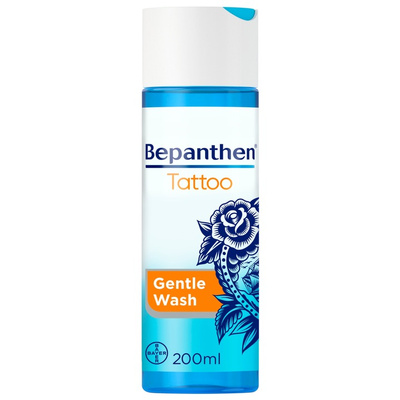 Bepanthen Tattoo żel do mycia wytatuowanej skóry 200 ml