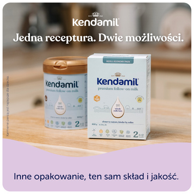 Kendamil Premium Box 2 mleko od 6 miesiąca życia ZESTAW 4 x 600 g