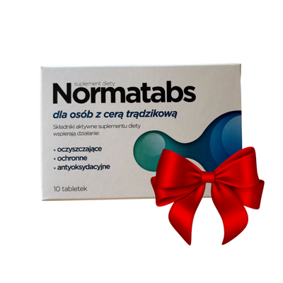 Normatabs suplement dla cery trądzikowej 10 tabletek próbka