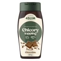 4Slim Słodzik z cykorii niskowęglowodanowy topping czekoladowy 330 g