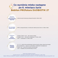 Bebilon PROfutura DUOBIOTIK 2 mleko następne po 6. miesiącu życia 800 g