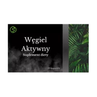 Organic Pharma węgiel aktywny 150 mg 20 kapsułek