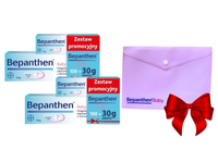 Bepanthen Baby zestaw maść na odparzenia 100g + 30g + KOPERTA NA ZATRZASK GRATIS!