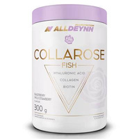 ALLDEYNN Collarose kolagen rybi o smaku malina poziomka zdrowa skóra, włosy, paznokcie 300 g