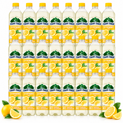 Żywiec Zdrój Napój niegazowany z nutą cytryny ZESTAW 24 x 500 ml