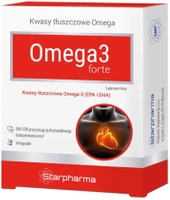 Starpharma Omega 3 Forte kwasy tłuszczowe 60 kapsułek