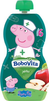 BoboVita zestaw MIX smaków musy 6 x 100 g