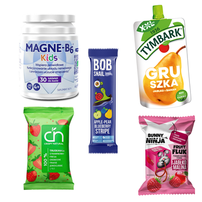 Zdrowe powroty do szkoły: witaminy dla dzieci Magne B6 i zdrowe przekąski