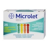 Lancet  Microlet 25 szt.