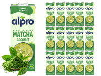 Alpro napój kokosowy MATCHA gotowy do picia ZESTAW 16 x 1 L