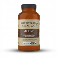 Xenico Berberyna HCL 400 mg cukrzyca 60 kapsułek