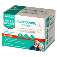 Vital Senior Glukozamina 1500 mg wiśnia-jabłko bez dodatku cukru 30 saszetek