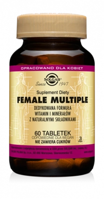 Solgar Female Multiple Witaminy dla kobiet x60 tab.