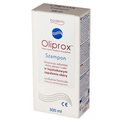 Oliprox szampon ŁOJOTOKOWE ZAPALENIE SKÓRY GŁOWY 300 ml
