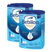 Bebilon 1 Advance Pronutra BIOTIK 800 mleko początkowe od urodzenia ZESTAW 2 x 800 g
