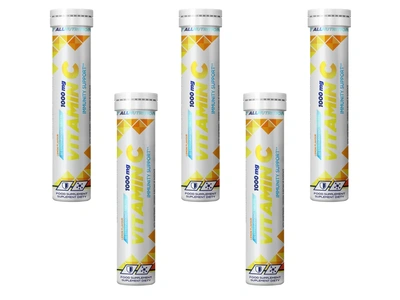 Allnutrition WITAMINA C 1000 mg ODPORNOŚĆ SMAK CYTRYNOWY 5 x 20 tabletek musujących