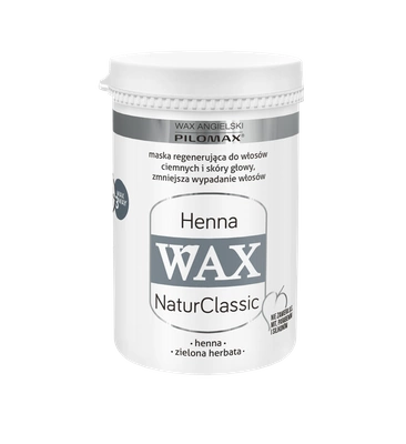 WAX ang Pilomax Natur Classic Henna maska włosy ciemne x480 g