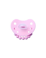 LUU Kids Smoczek pozycjonujący Pink A Boo 3 - 6 miesięcy 1 sztuka