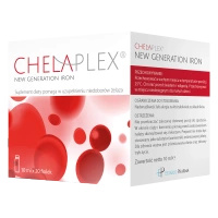Chelaplex żelazo w płynie doustne 10 ml x 20 fiolek