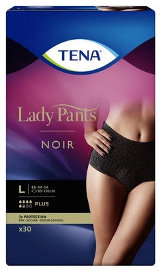 TENA LADY PANTS Plus Noir L Pieluchomajtki 30szt