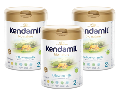 Kendamil Nature 2 HMO+ mleko organiczne bez oleju rybiego ZESTAW 3 x 800 g