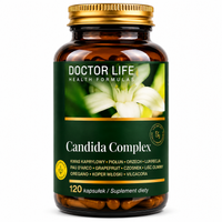 DOCTOR LIFE Candida Complex na drożdżaki candida i pasożyty 120 kapsułek