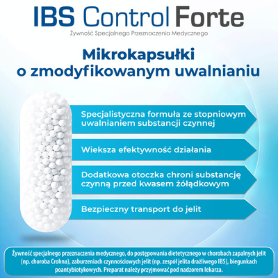 IBS-Control MAŚLAN SODU KWAS MASŁOWY JELITA 60 kapsułek