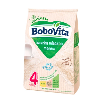 BoboVita Kaszka mleczna manna po 4 miesiącu 230g