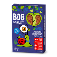 BOB SNAIL Przekąska jabłko-borówka 60 g + jabłko 60 g GRATIS!