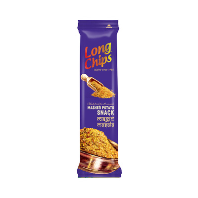 LONG CHIPS Chipsy ziemniaczane o smaku magic masala 75 g	
