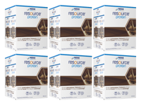 Nestlé Resource Protein Preparat odżywczy w płynie smak czekoladowy 24 x 200 ml