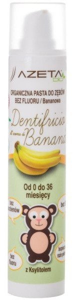 Organiczna pasta do zębów 0-3 lata bananowa 50 ml