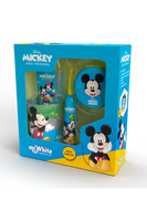 Mr.White Zestaw prezentowy do mycia zębów dla dzieci MICKEY 3+ szczoteczka elektryczna kubek pasta portfelik