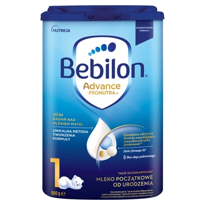 Bebilon 1 z Pronutra-ADVANCE mleko modyfikowane 800g