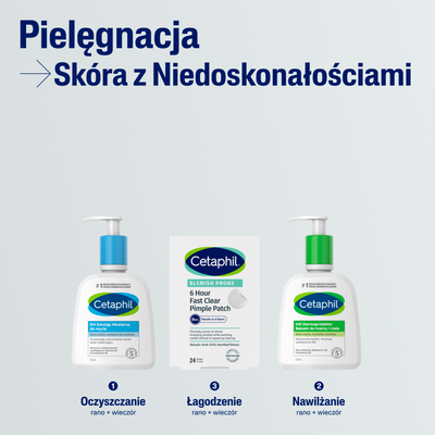 Cetaphil Pimple Patches punktowe plastry na wypryski 24 sztuki 