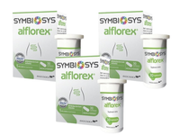 Symbiosys Alflorex probiotyk bezglutenowy ZESTAW 3 x 30 kapsułek