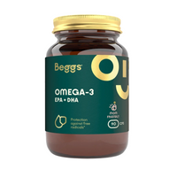 Beggs piękno od środka zestaw dwóch suplementów na włosy, skórę i paznokcie oraz olej rybi 