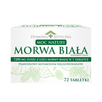 Morwa Biała MOC NATURY POZIOM CUKRU 72 tabletki