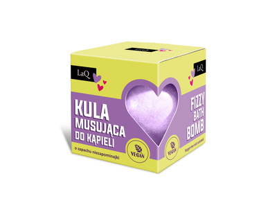 LaQ mujsująca kula do kąpieli NIEZAPOMINAJKA 135 g